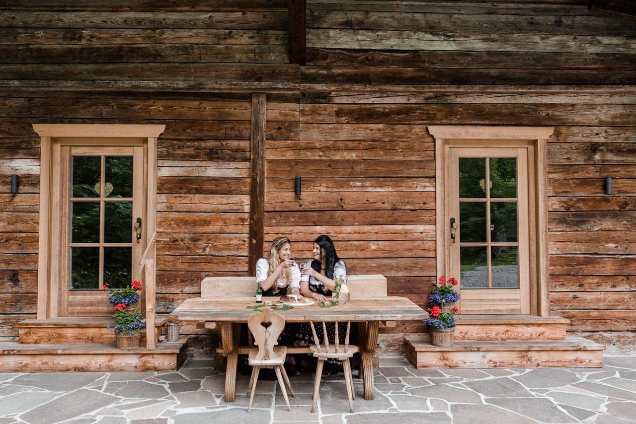 Das Naturhotel Die Eng Hinterriss Exterior foto