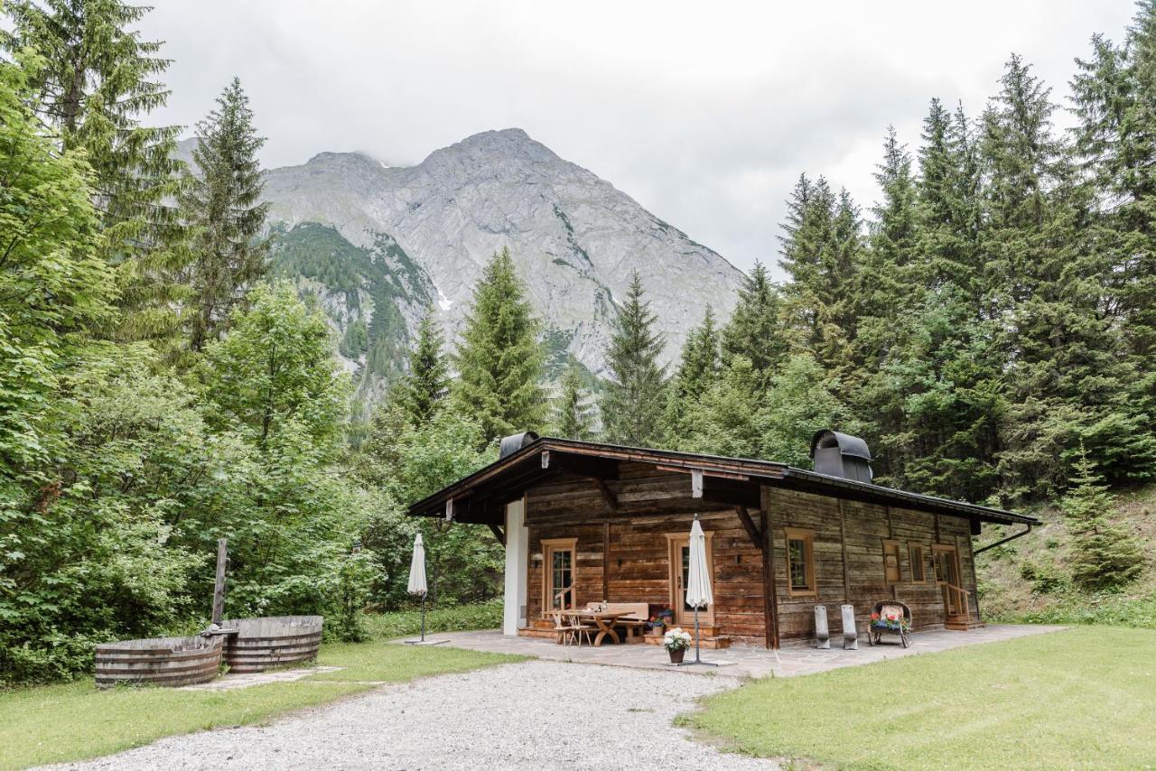 Das Naturhotel Die Eng Hinterriss Exterior foto