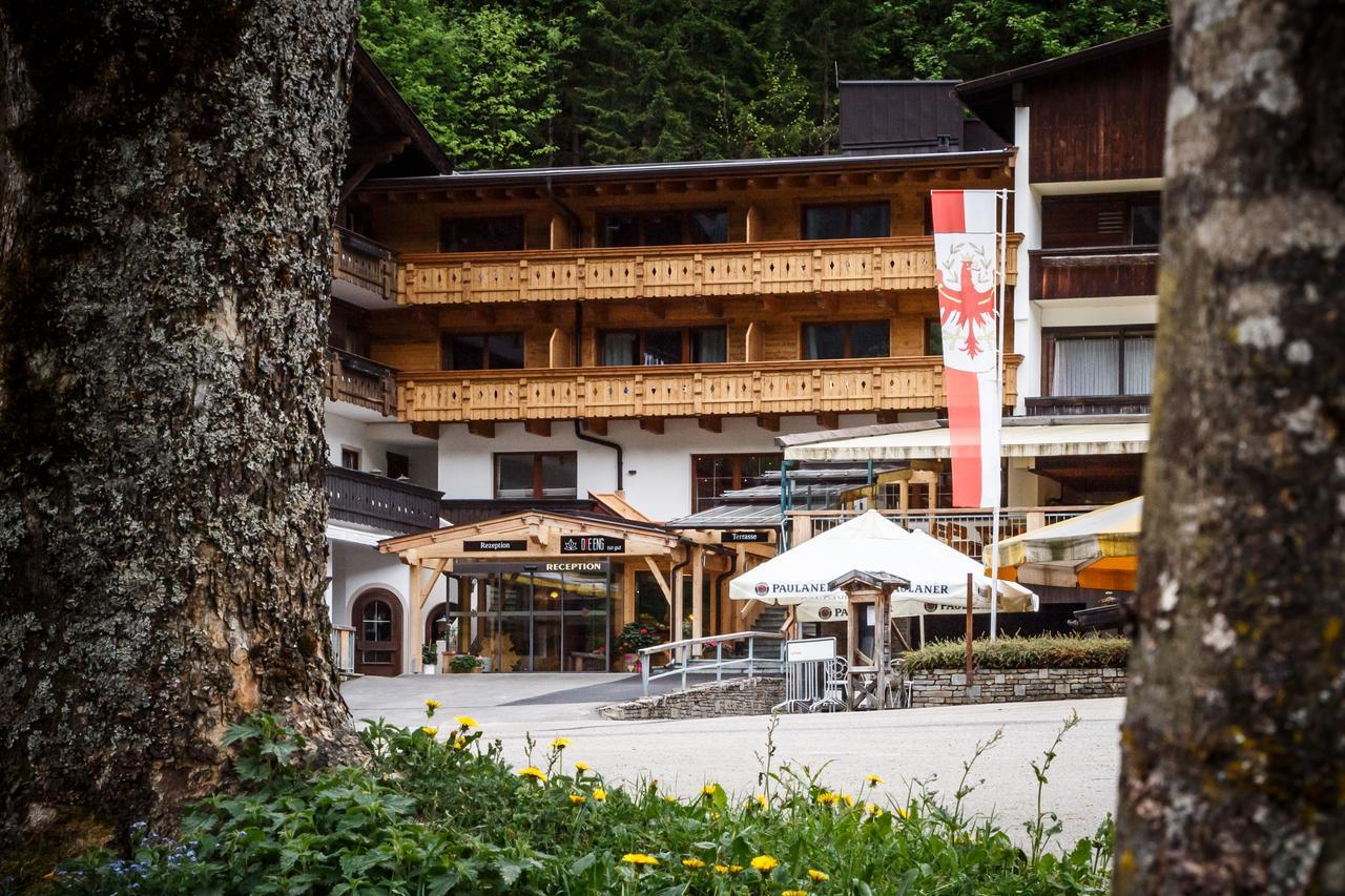 Das Naturhotel Die Eng Hinterriss Exterior foto